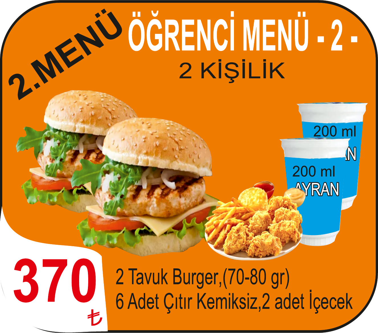 ÖĞRENCİ MENÜ 2