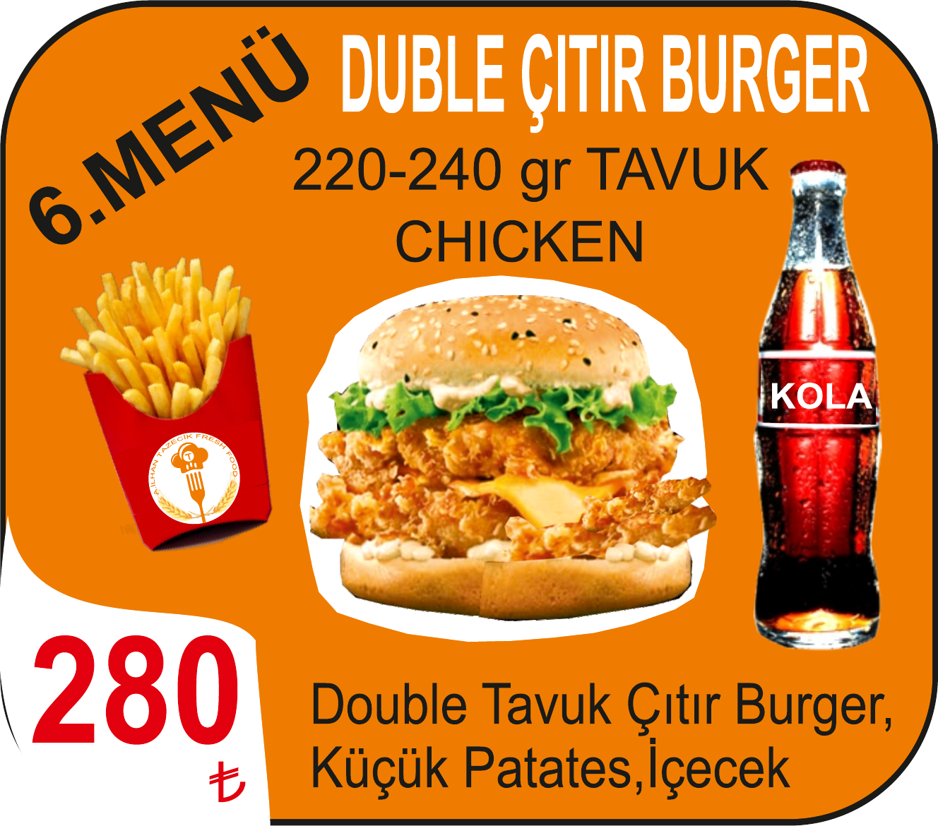 DUBLE ÇITIR BURGER